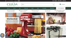 Desktop Screenshot of cleusapresentes.com.br